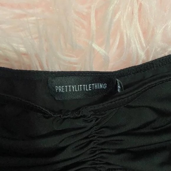 Pretty Little Thing Off Shoulder Crop Top - Picture 2 of 4